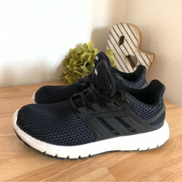Adidas Ultimashow Running Black Mens Shoes size 8 - Picture 1 of 10